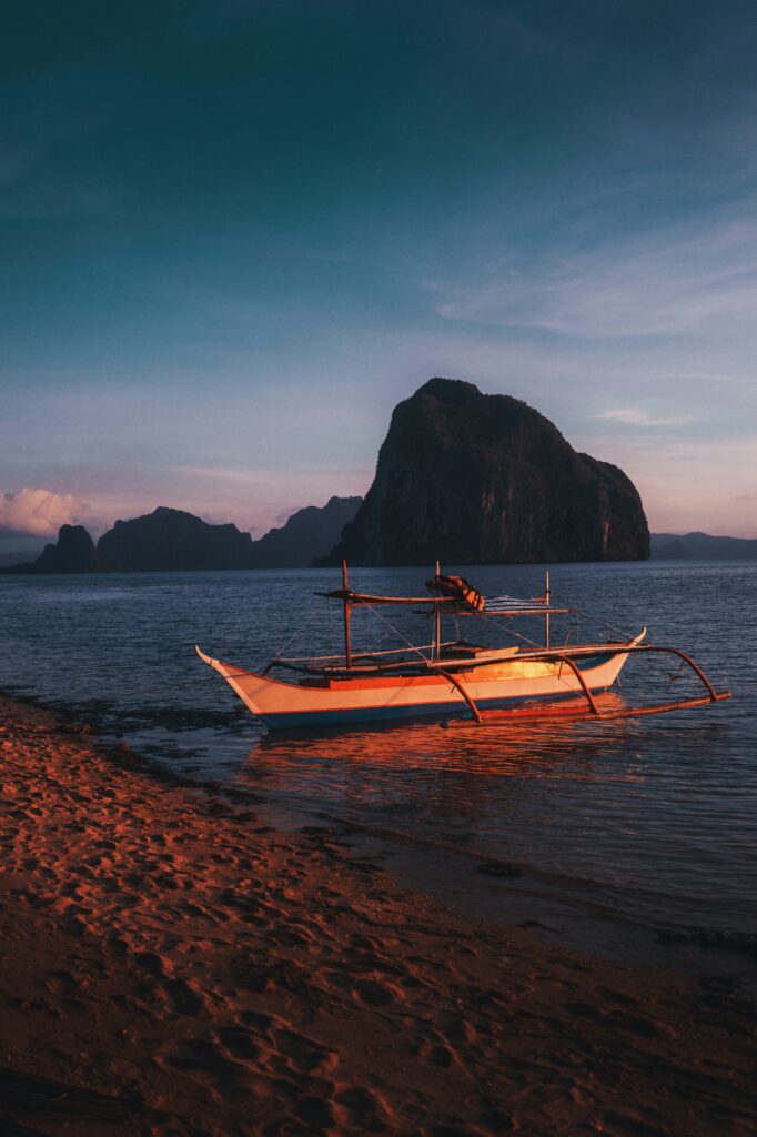 Boat in the Philippines